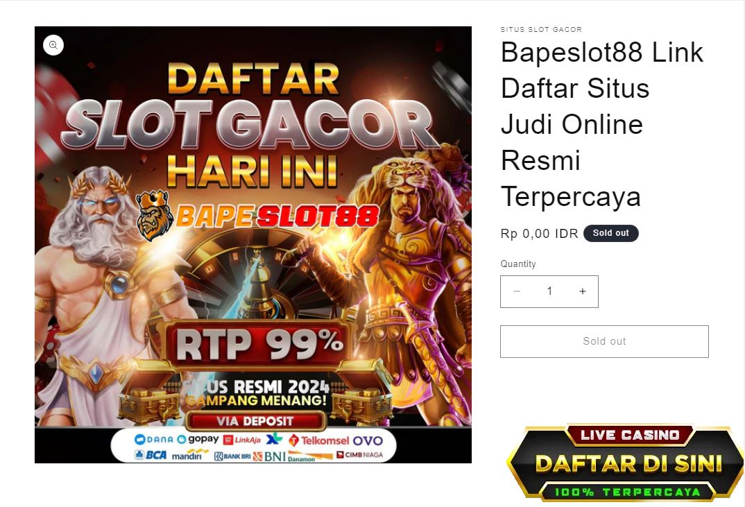 Bapeslot88 Bandar Taruhan Judi Online Terbesar Indonesia